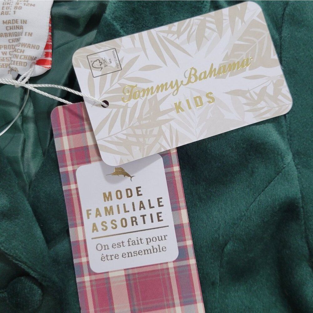 Tommy Bahama Baby Boy Holiday Outfit 12 Months Nutcracker Christmas Blazer Pants - Picture 10 of 16